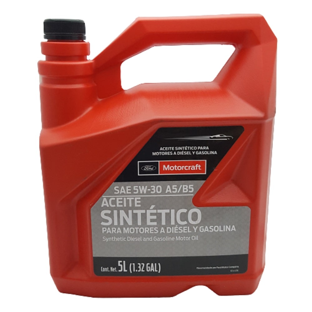 5 LITROS DE ACEITE 5W30 SINTETICO PARA MOTORES A DIESEL Y GASOLINA